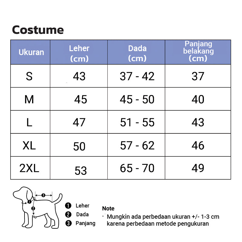Kimono Anjing & Kucing Inusama – Sakura Pink
