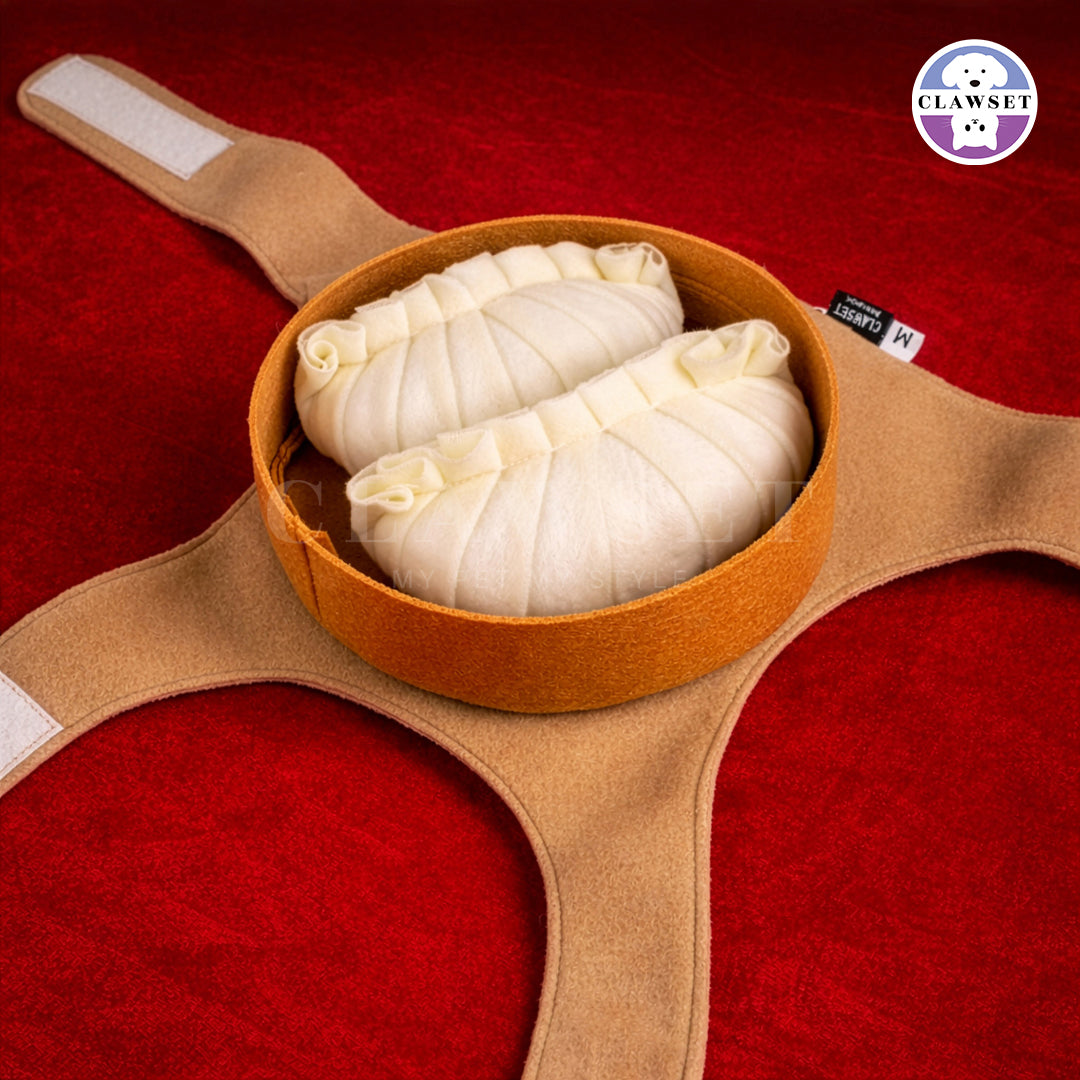 Clawset - Pet Costume - Chinese New Year - Gyoza/ Siomay/ Bakpao Set