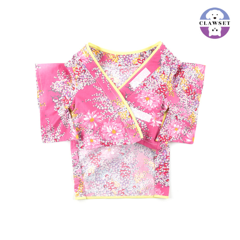 Clawset - Pet Fashion - Kimono Inusama Collection - Sakura Pink