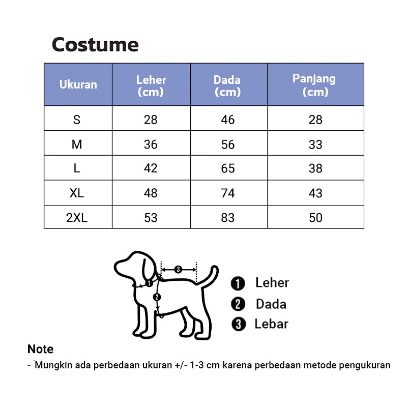 Weightlifter Pet Costume – Red