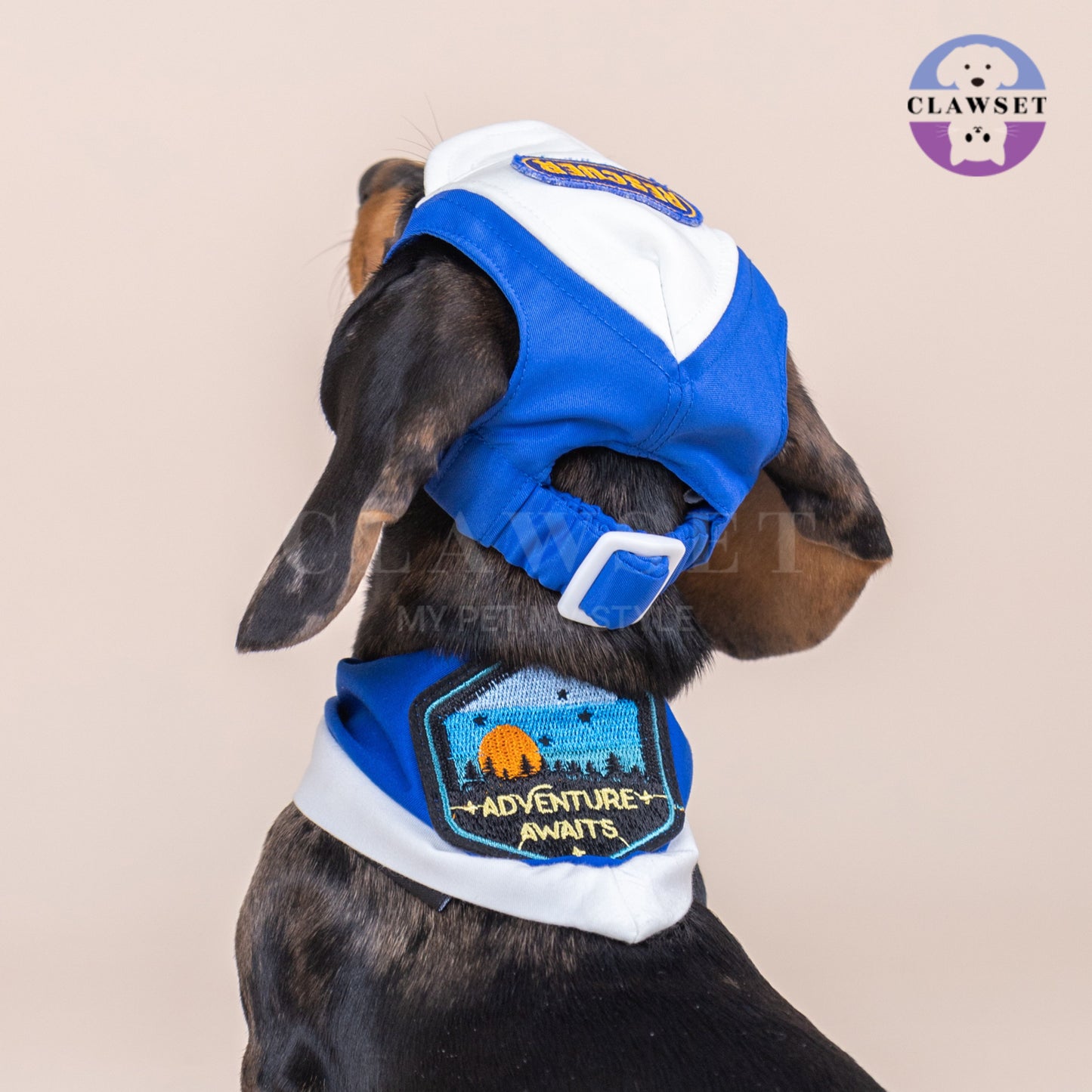 Clawset - Pet Hat - Scout Collection (Topi Hewan Peliharaan) - Rescuer Navy