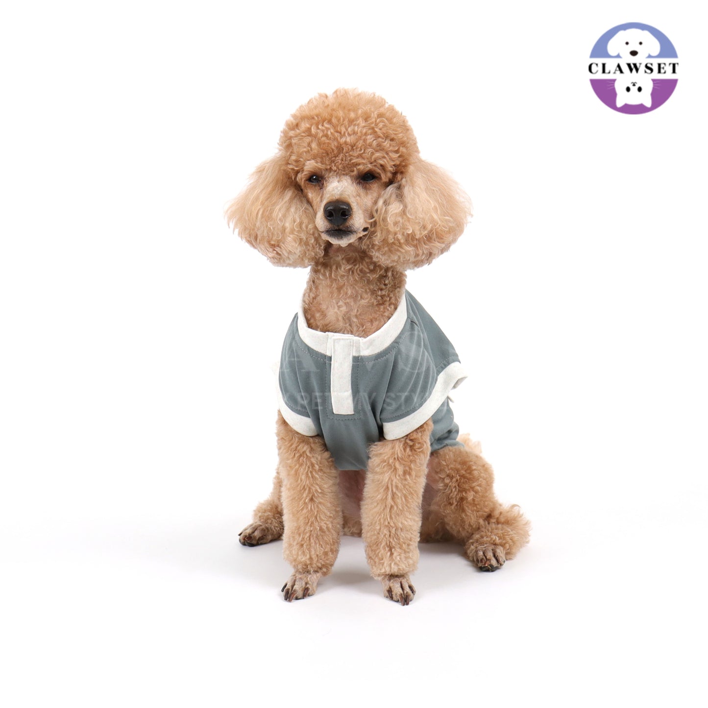 Clawset - Tank Top (Baju Anjing & Kucing) - Eco Tail - Charcoal Blue