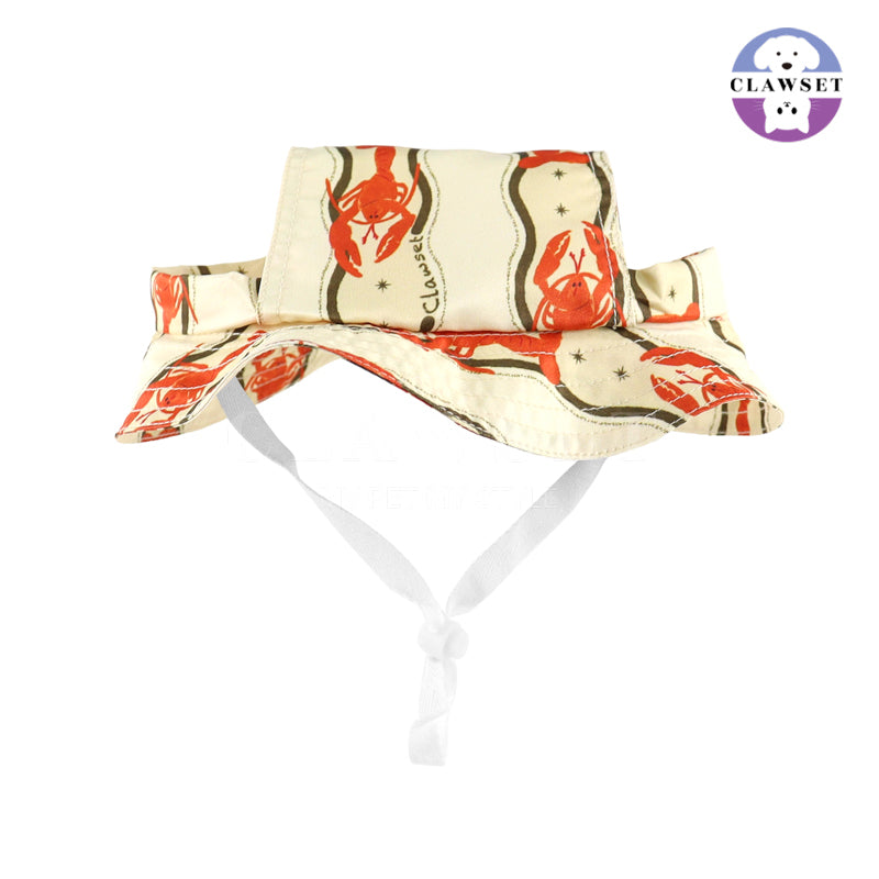 Clawset - Pet Hat - Italian Summer - Lobster Cream