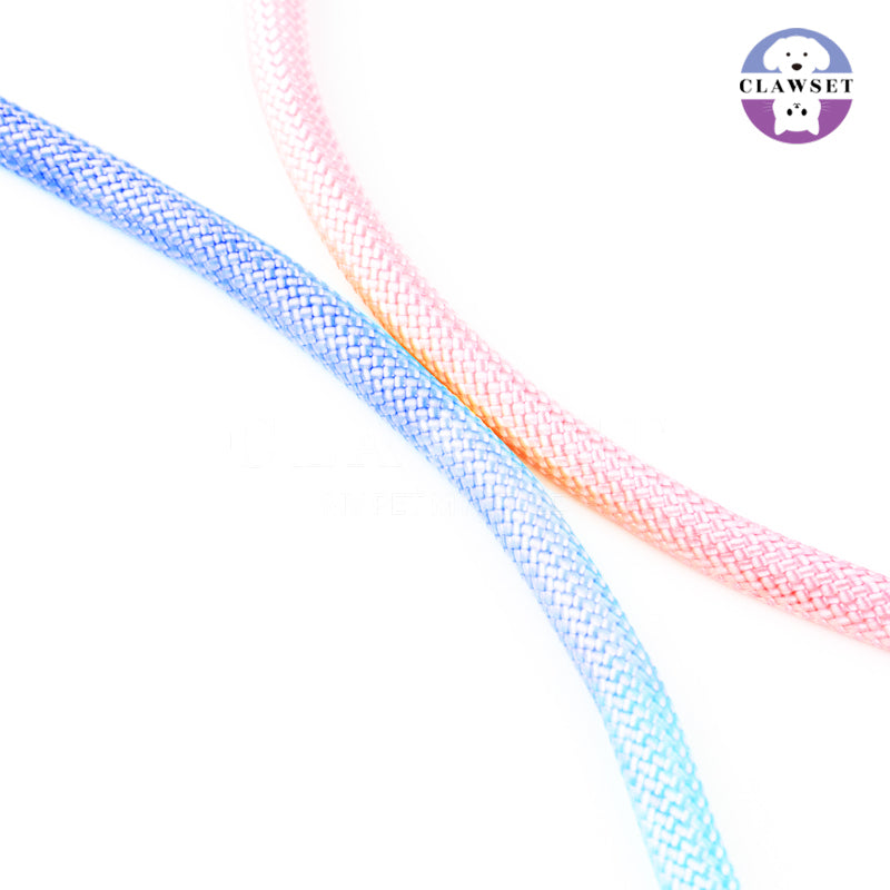 Clawset - Pet Accessories - Training Leash Gradient - Pink Blue (Biru)