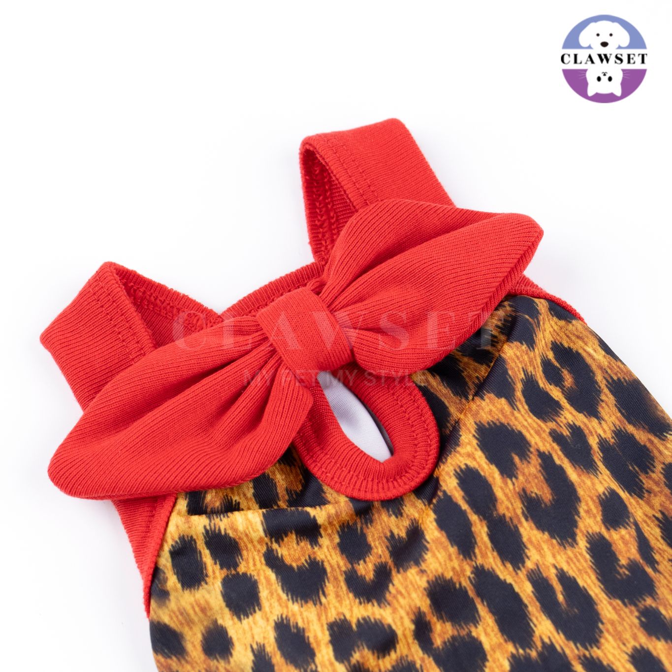 Clawset - Pet Shirt - Flare Jumpsuit - Leopard