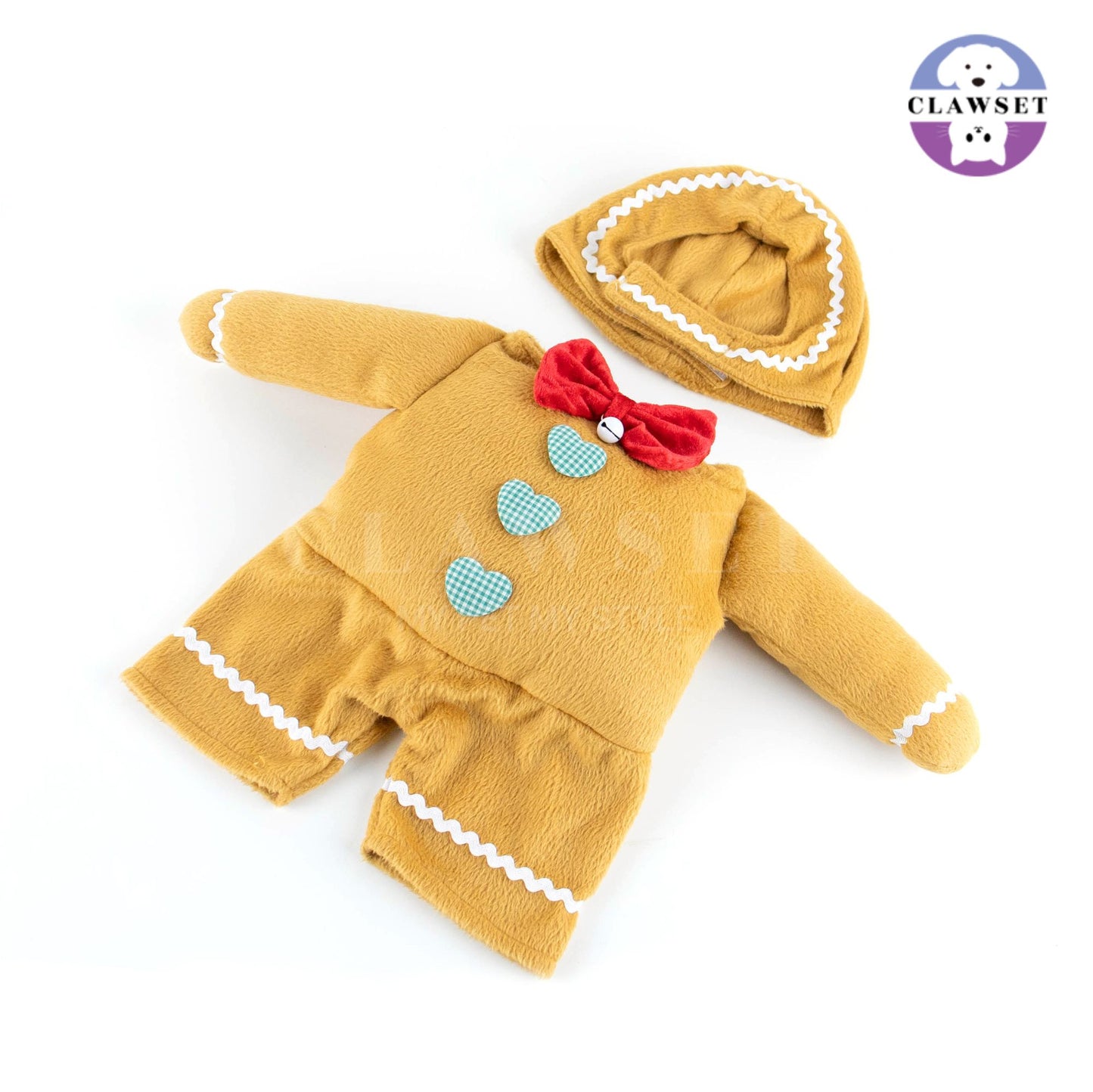 Clawset - Pet Costume - Merry X'Mas -  Gingerbread