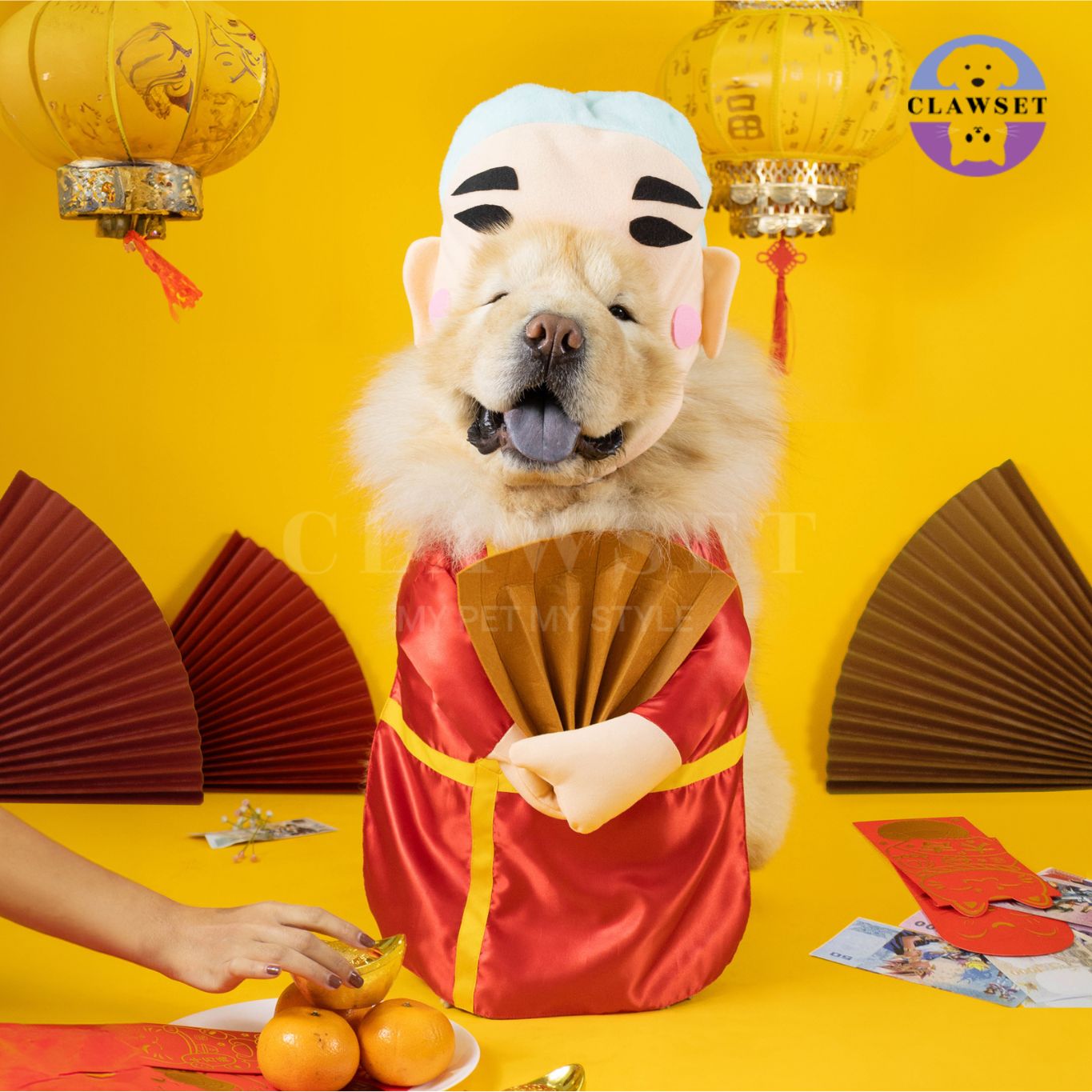 Clawset - Pet Costume - Chinese New Year - Pae Yim