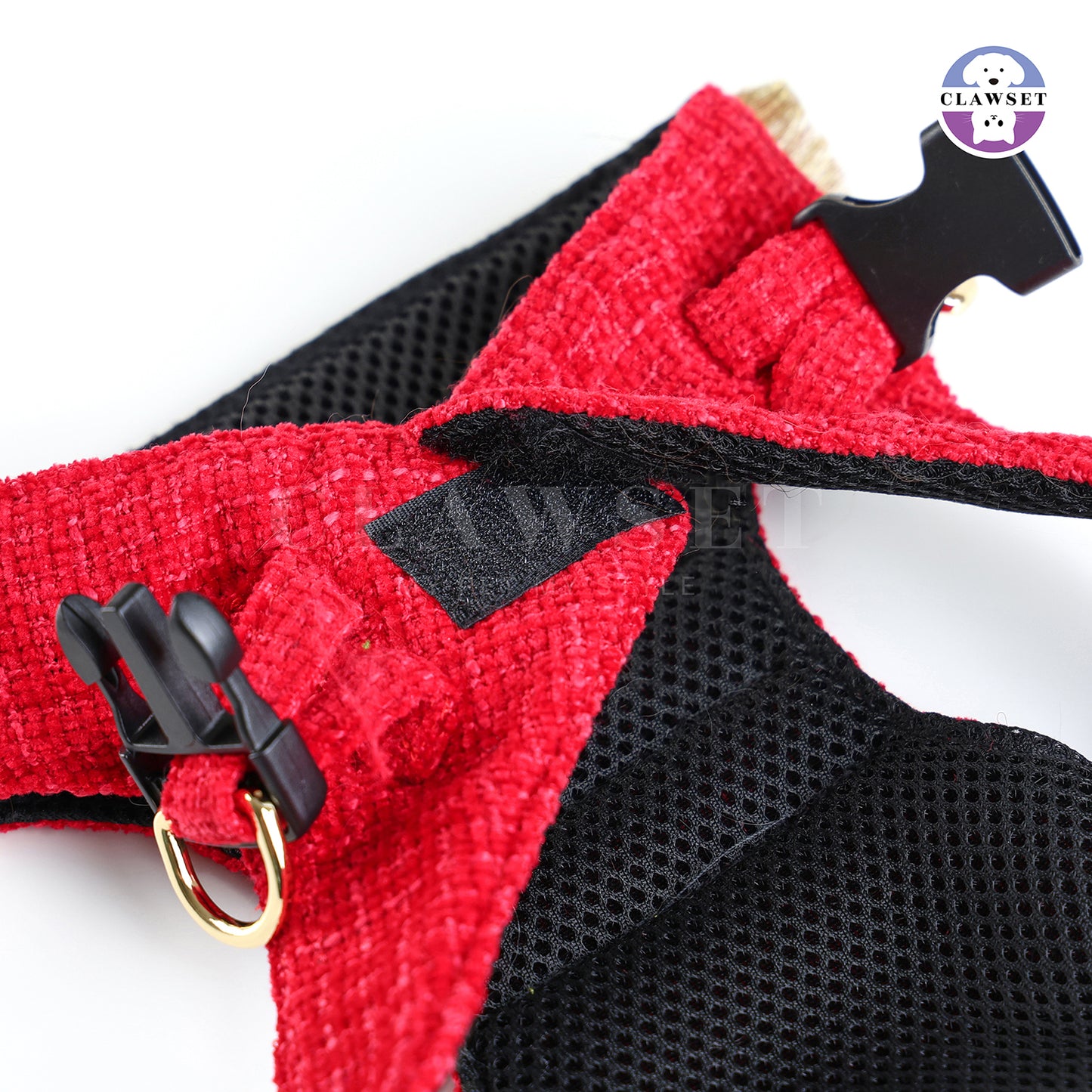 Clawset - Nutcracker Harness with leash set - Green & Red