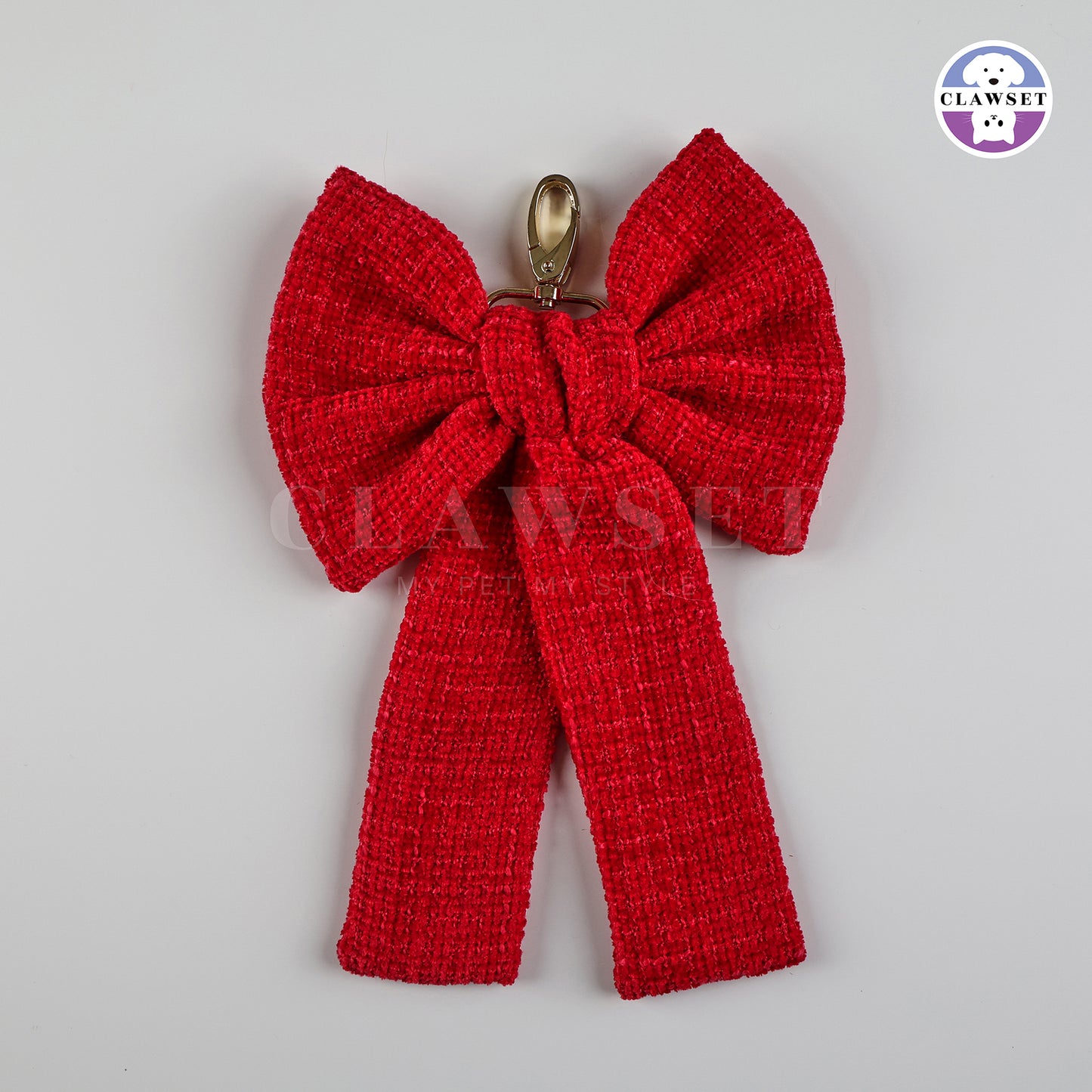 Clawset - Clara Harness with Leash Set  - Red