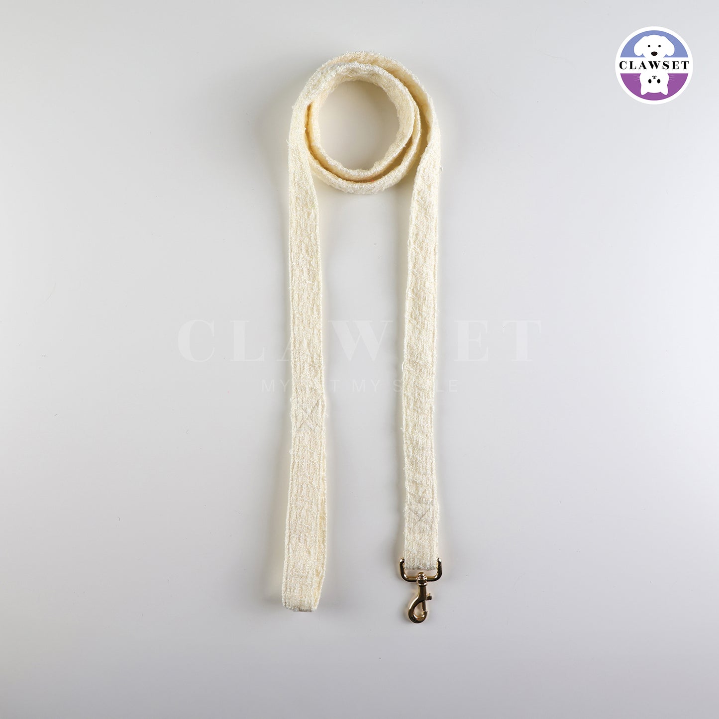 Clawset - Clara Harness with leash set  - White