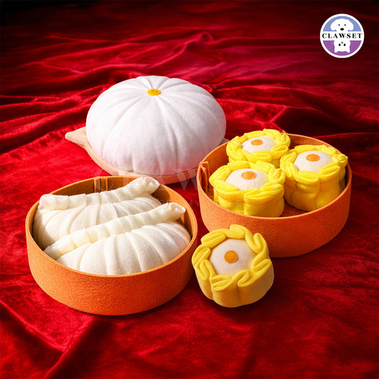 Clawset - Patch & Toys - Chinese New Year - Gyoza/ Siomay/ Bakpao Set