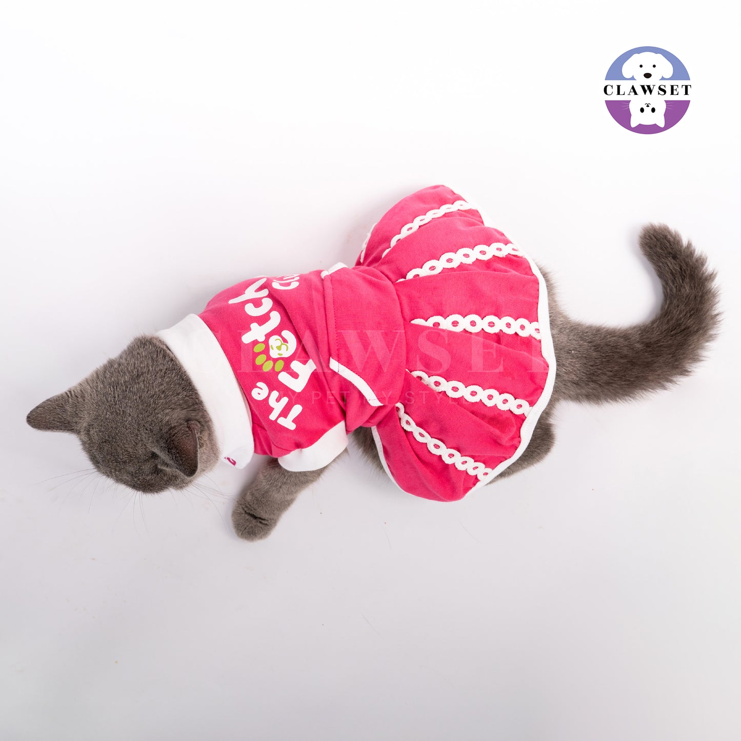 Clawset - Padel Tennis Collection - Pet Sport Dress - Pink