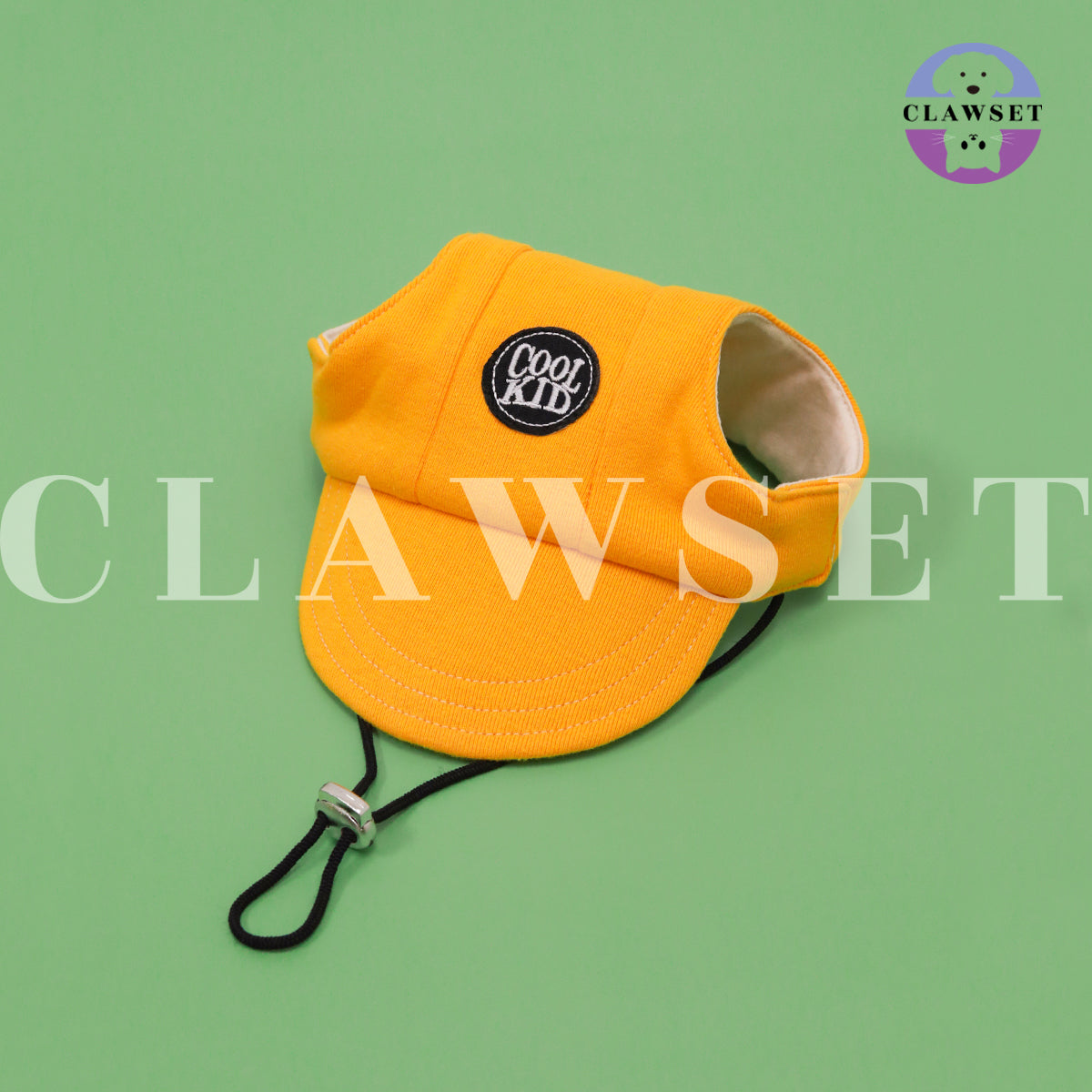 Clawset - Pet Accessories - Cool Kid (Topi Hewan Peliharaan) - Yellow (Kuning)