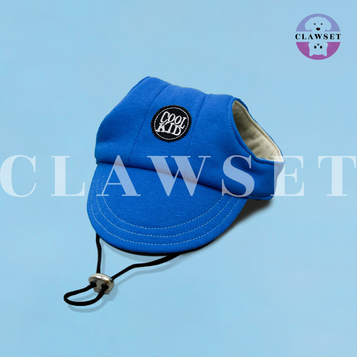 Clawset - Pet Accessories - Cool Kid (Topi Hewan Peliharaan) - Blue (Biru)