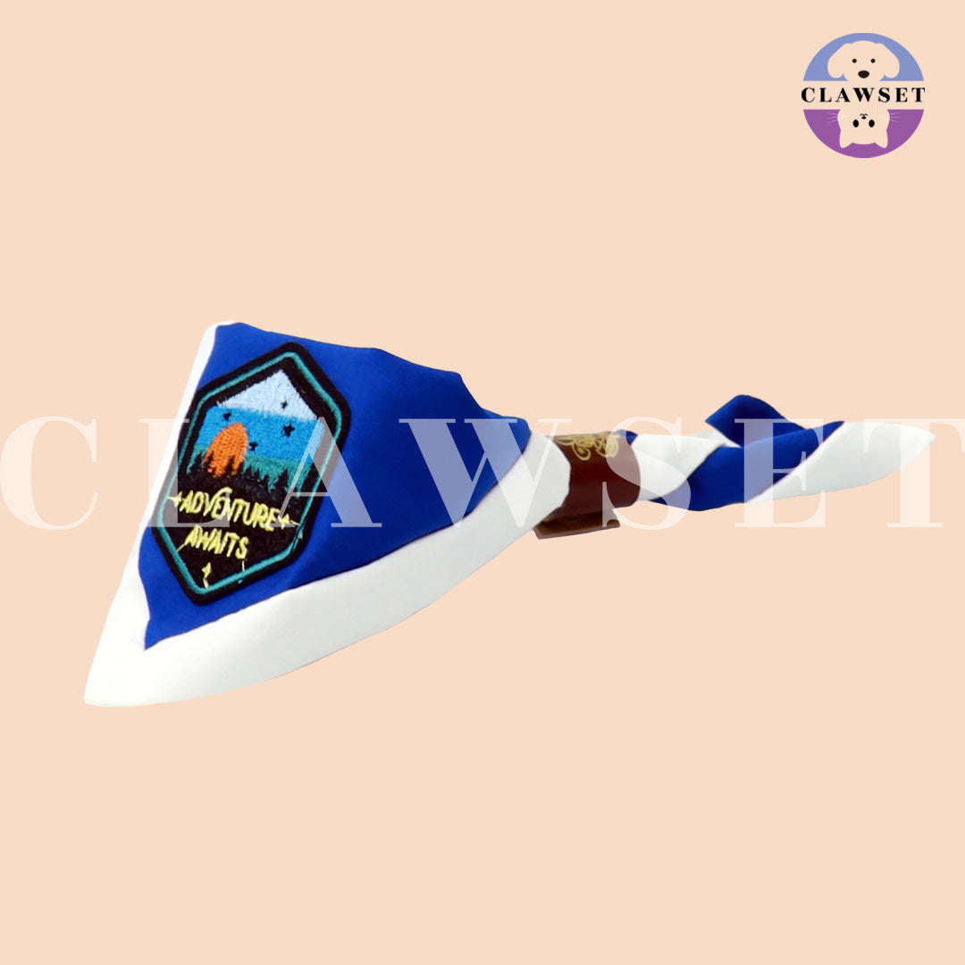 Clawset - Pet Scarf (Syal) - Scout Collection - Blue (Biru)