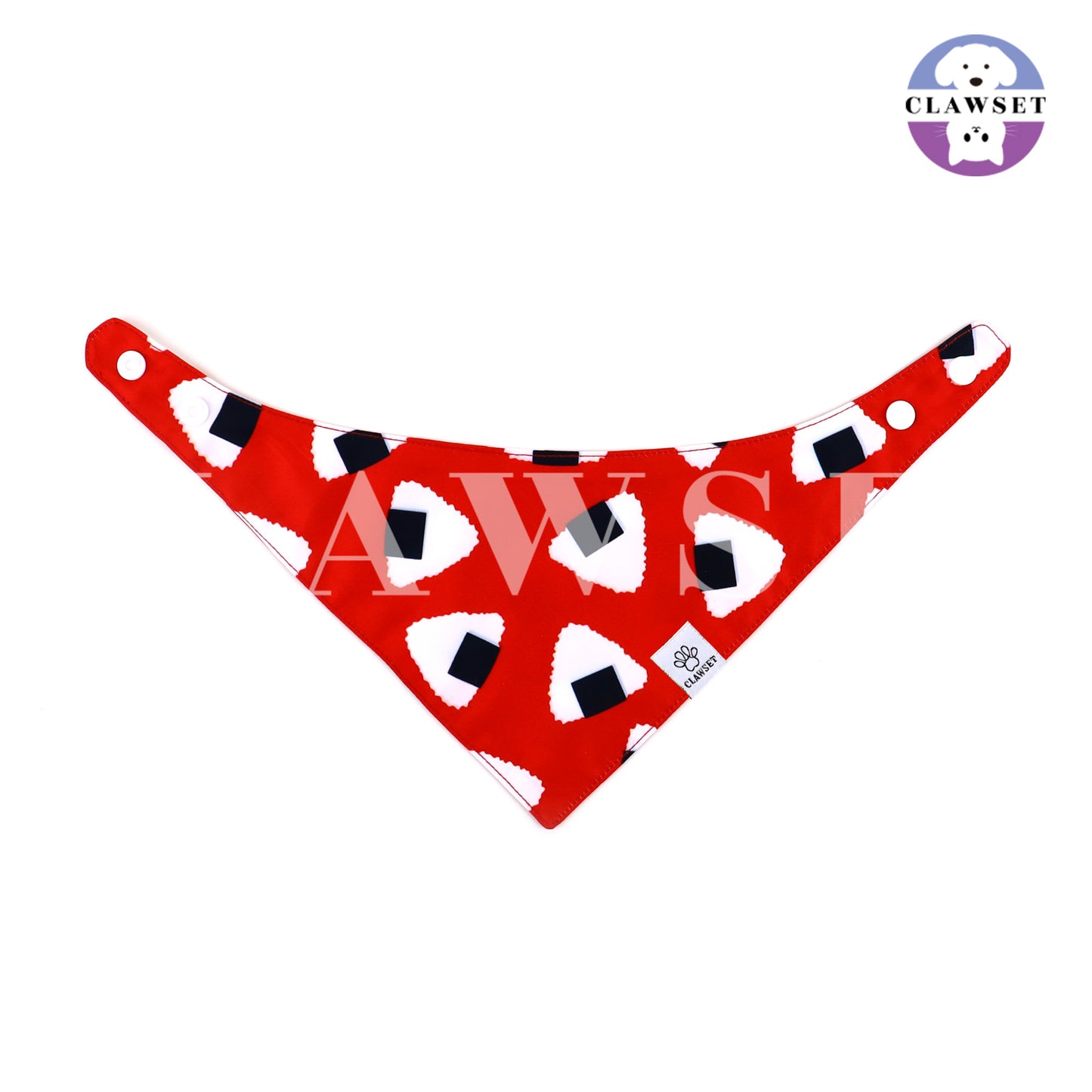 Clawset - Pet Scarf (Syal) - Im So Hungry - Sushi Red (Merah)