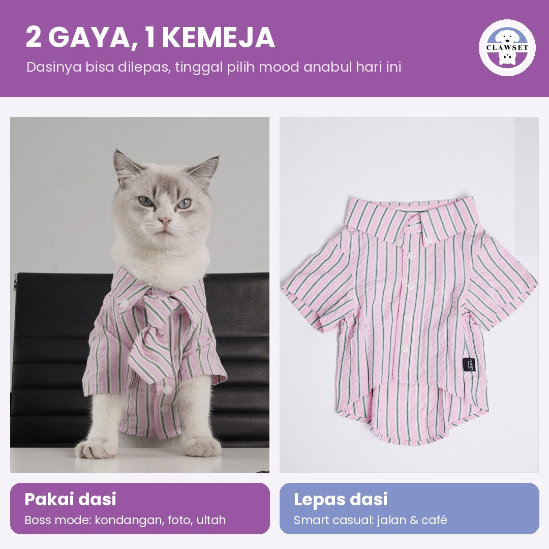 Mini Boss Pet Shirt – Pink