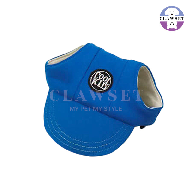 Clawset - Pet Accessories - Cool Kid (Topi Hewan Peliharaan) - Blue (Biru)