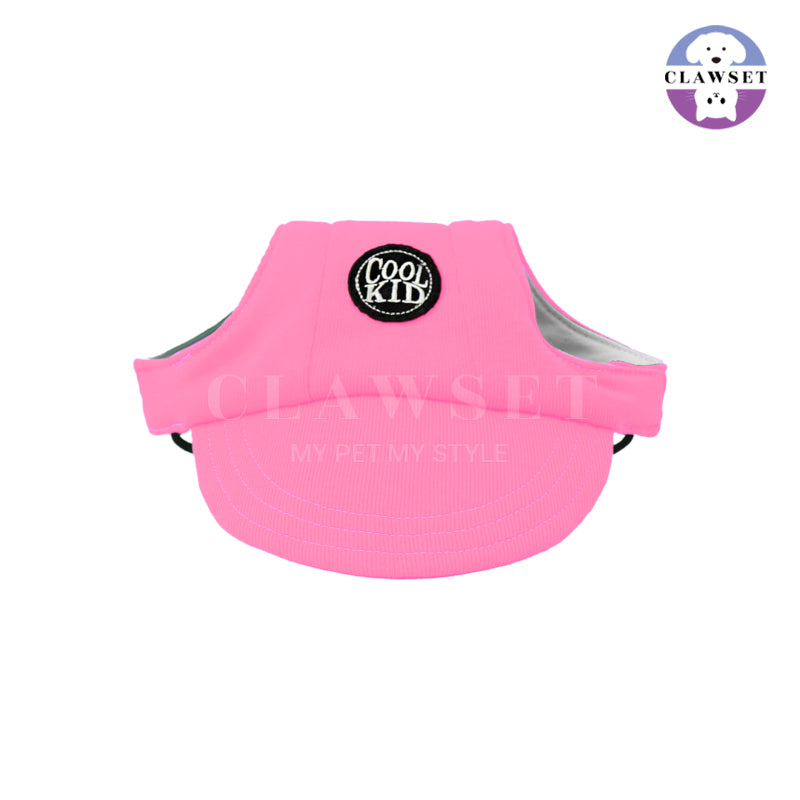 Clawset - Pet Accessories - Cool Kid (Topi Hewan Peliharaan) - Light Pink (Merah Muda)