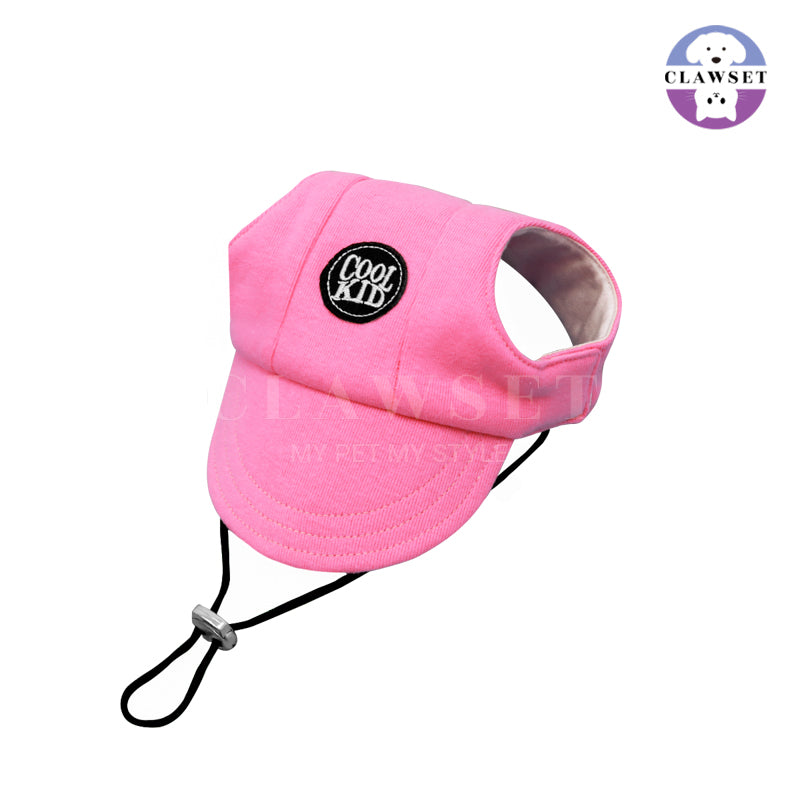 Clawset - Pet Accessories - Cool Kid (Topi Hewan Peliharaan) - Light Pink (Merah Muda)