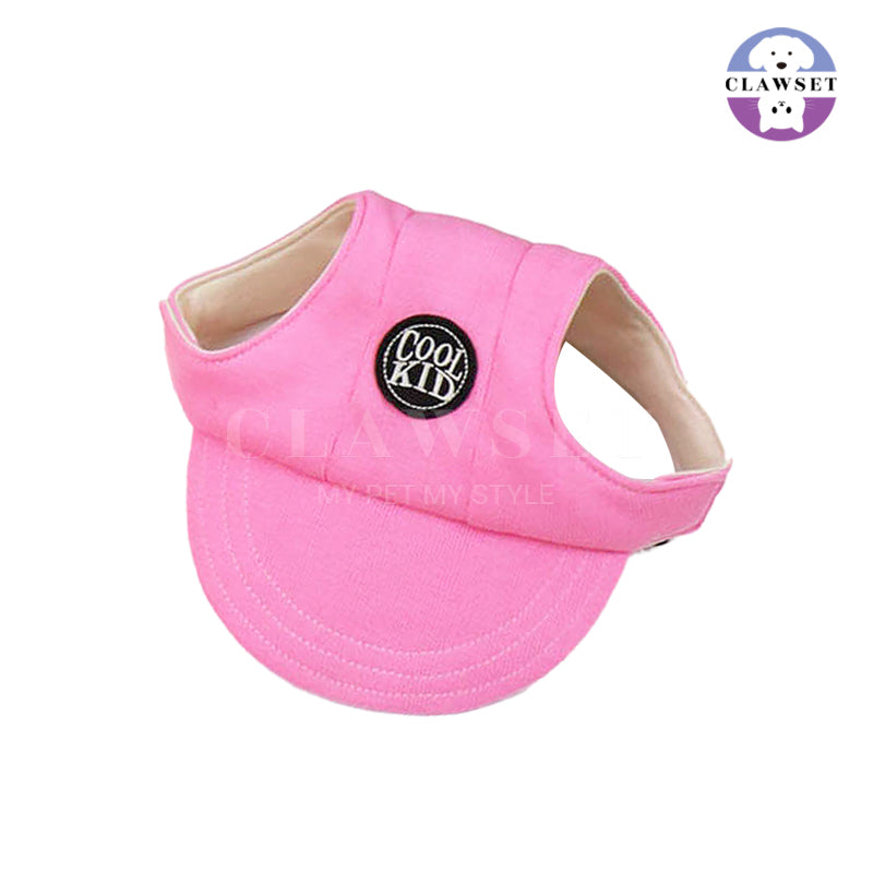 Clawset - Pet Accessories - Cool Kid (Topi Hewan Peliharaan) - Light Pink (Merah Muda)