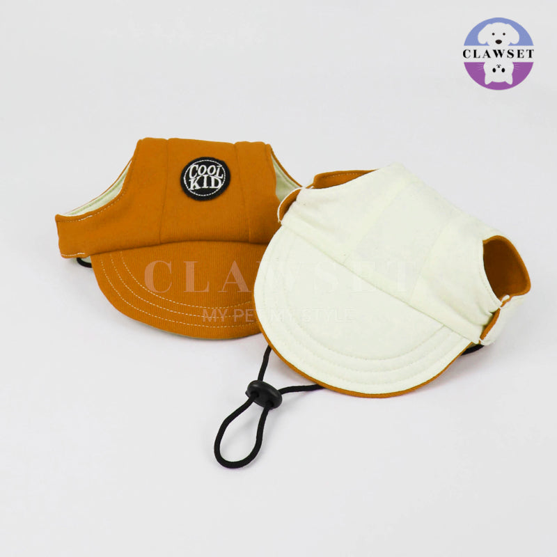 Clawset - Pet Accessories - Cool Kid (Topi Hewan Peliharaan) - Salmon (Orange)