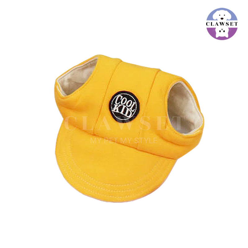 Clawset - Pet Accessories - Cool Kid (Topi Hewan Peliharaan) - Yellow (Kuning)