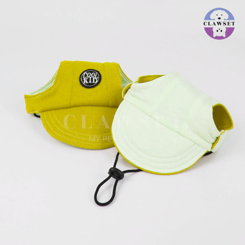 Clawset - Pet Accessories - Cool Kid (Topi Hewan Peliharaan) - Yellow (Kuning)