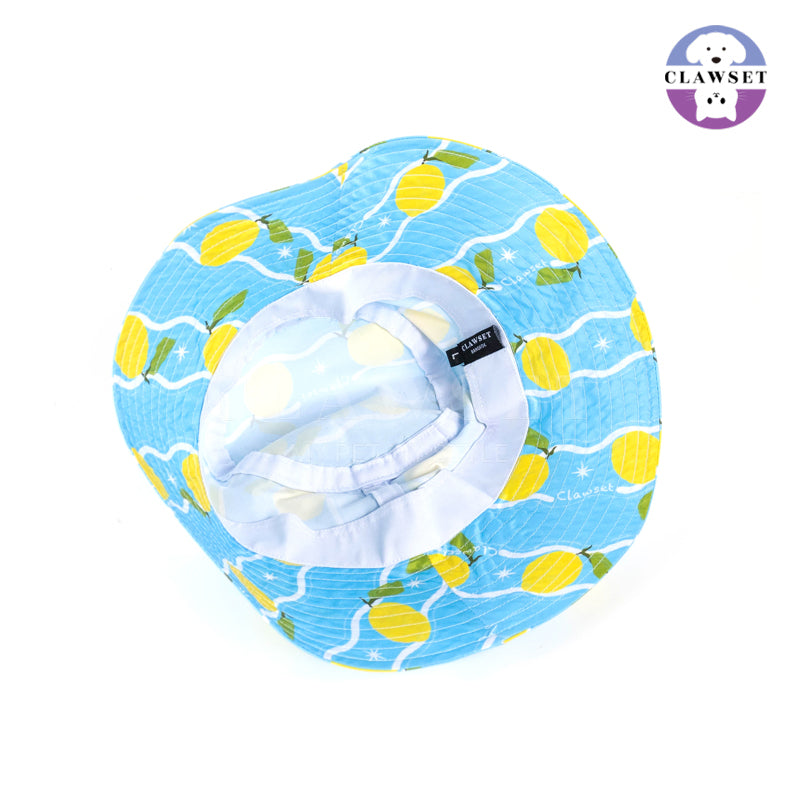 Clawset - Hat Collection Unisex - Italian Collection - Lemon Blue