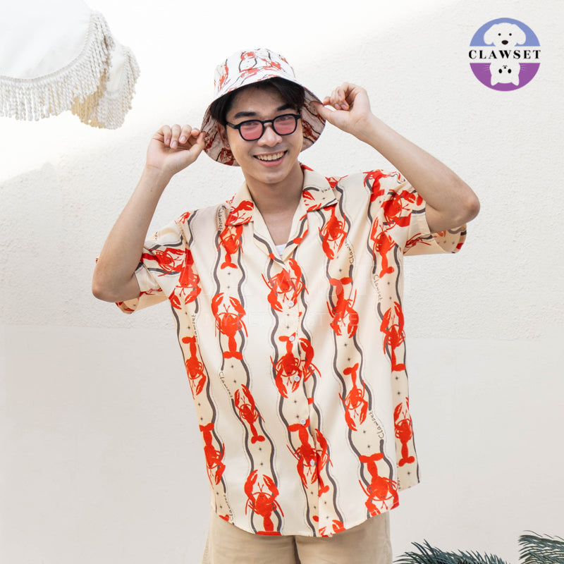 Clawset - Hat Collection Unisex - Italian Collection - Lobster Cream