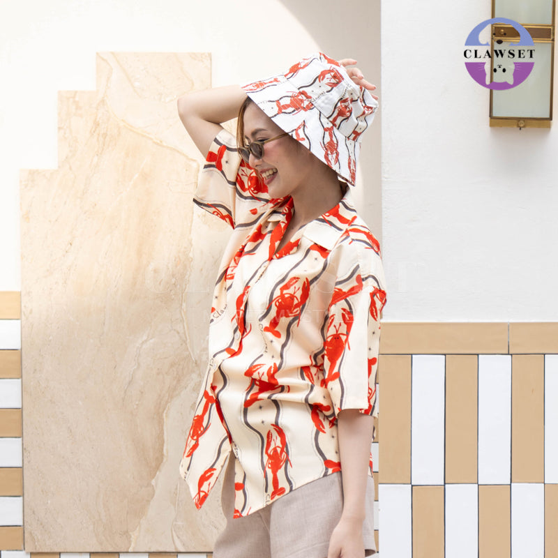 Clawset - Hat Collection Unisex - Italian Collection - Lobster Cream