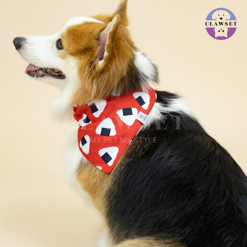 Clawset - Pet Scarf (Syal) - Im So Hungry - Sushi Red (Merah)