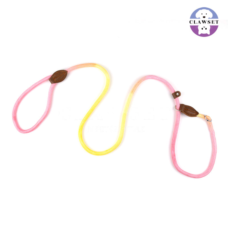 Clawset - Pet Accessories - Training Leash Gradient - Pink Yellow (Kuning)
