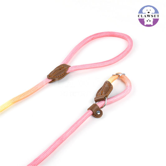 Clawset - Pet Accessories - Training Leash Gradient - Pink Yellow (Kuning)