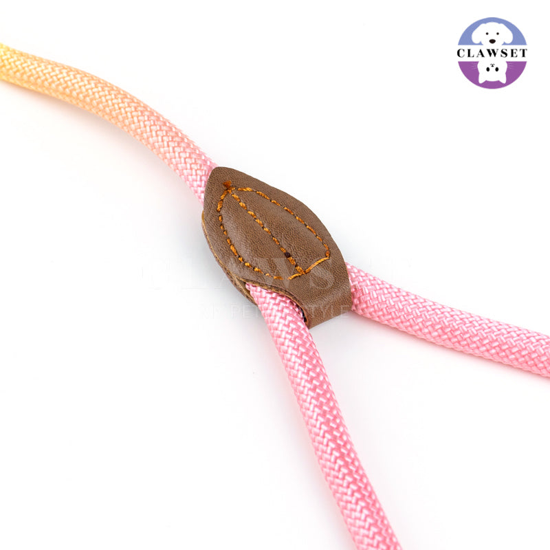 Clawset - Pet Accessories - Training Leash Gradient - Pink Yellow (Kuning)