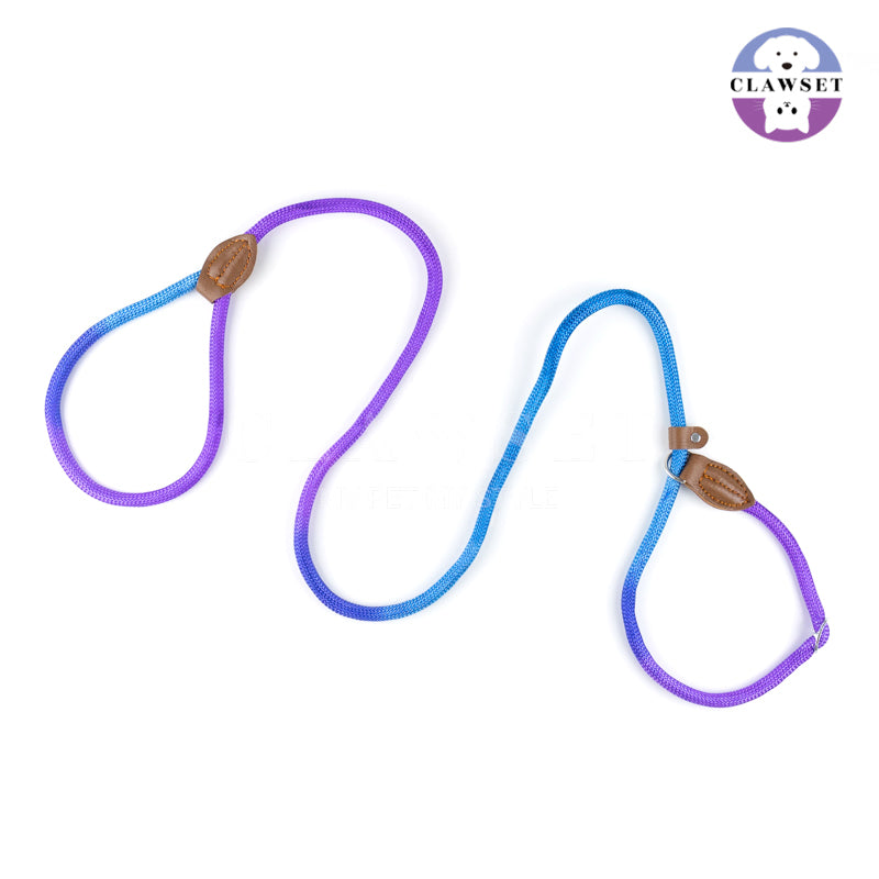 Clawset - Pet Accessories - Training Leash Gradient - Purple (Ungu) Blue (Biru)
