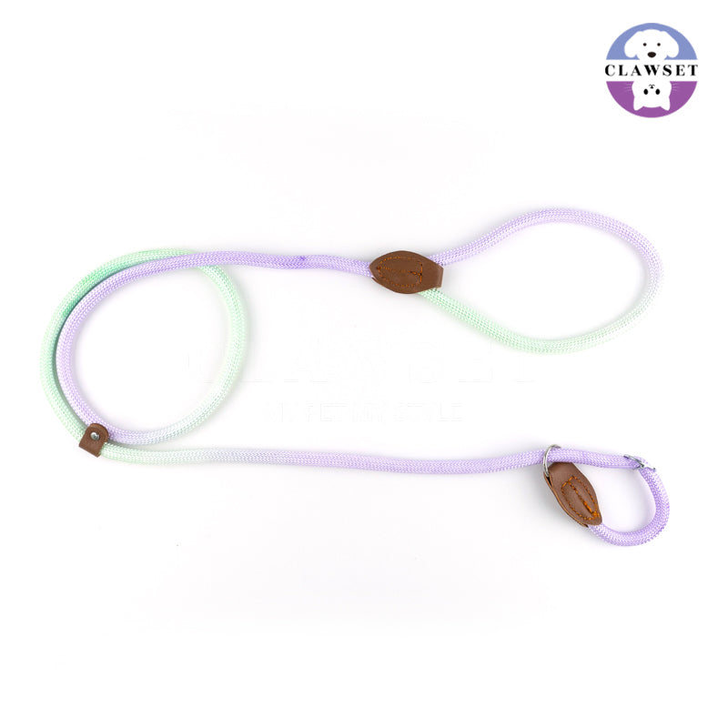 Clawset - Pet Accessories - Training Leash Gradient - Purple (Ungu) Green (Hijau)