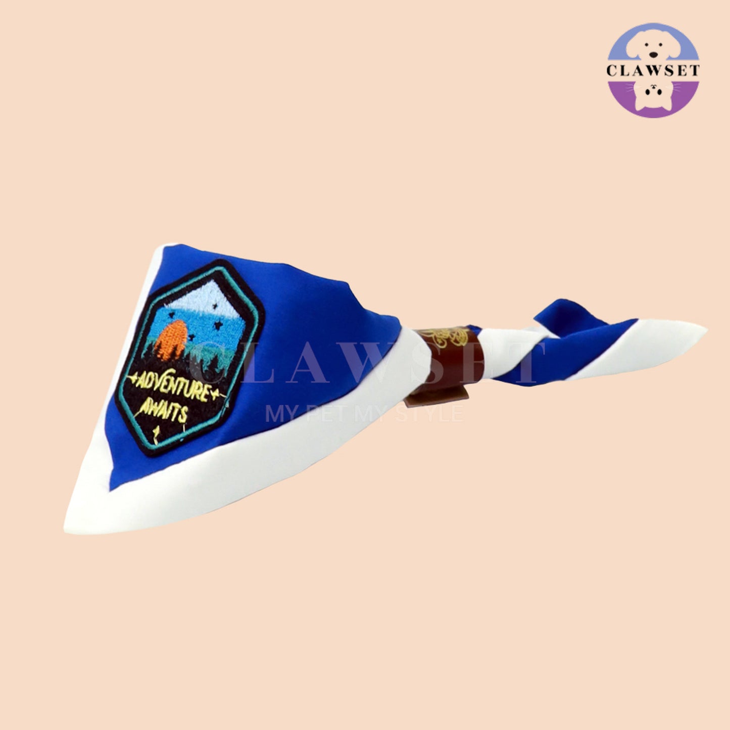 Clawset - Pet Scarf (Syal) - Scout Collection - Blue (Biru)