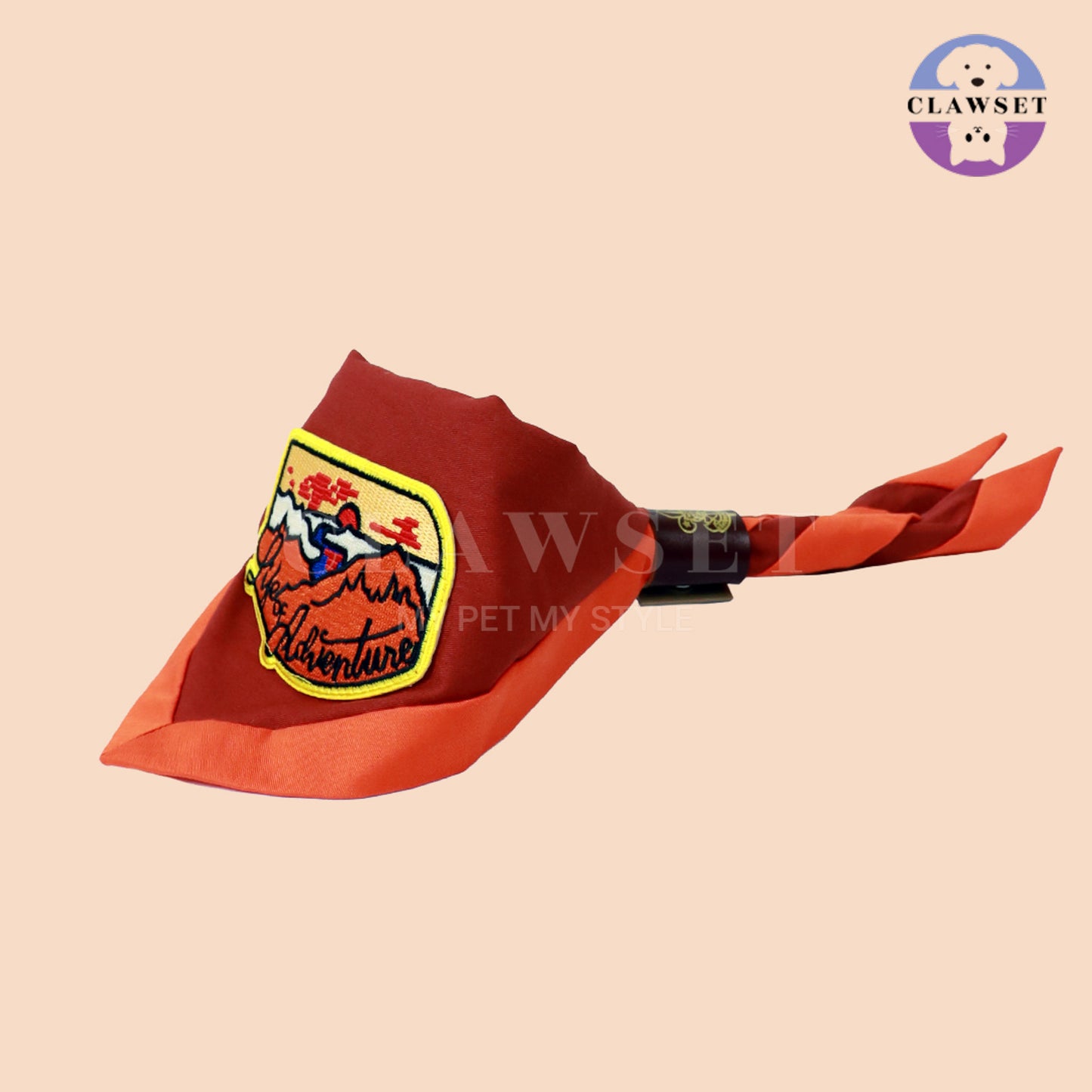 Clawset - Pet Scarf (Syal) - Scout Collection - Red (Merah)