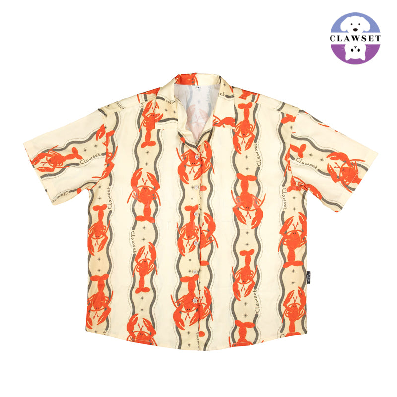 Clawset - Shirt Collection Unisex (Baju Unisex) - Italian Summer - Lobster Cream