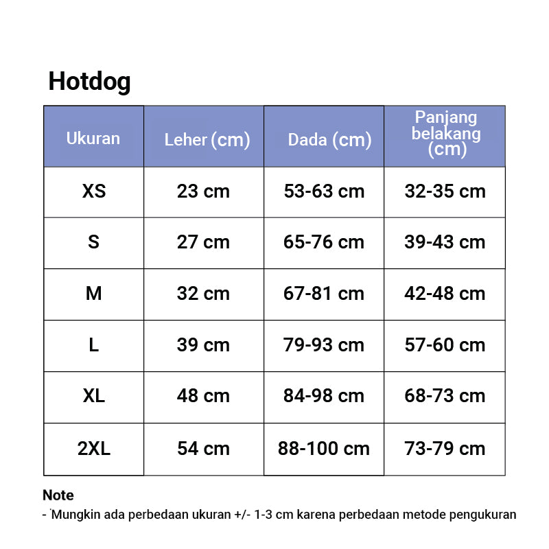 Clawset - Pet Fashion - Fancy Collection - Hotdog