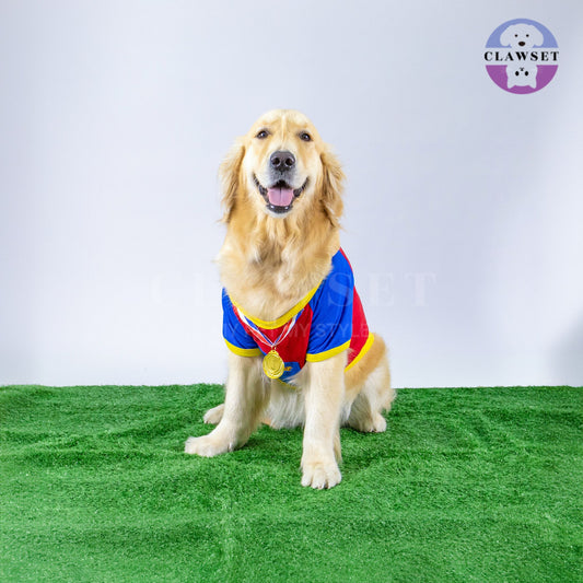 Clawset - Pet T-Shirt - Winner T Shirt - World's Best Player -  Red