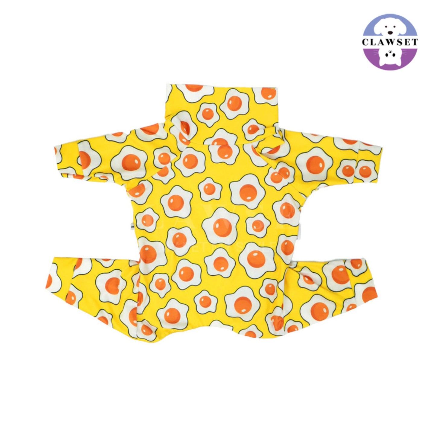 Clawset - Pet Fashion - Protection Suit - Foodie - Fried Egg