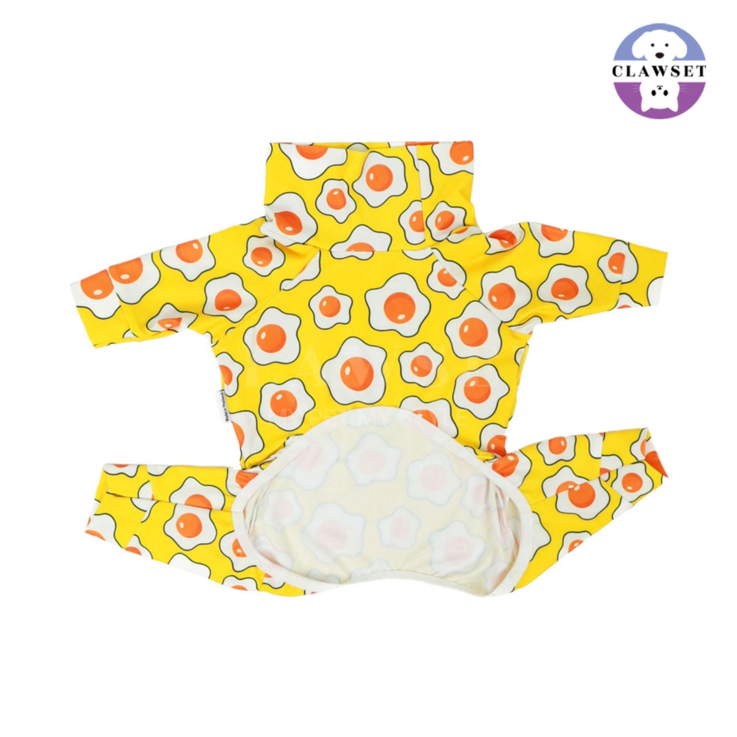 Clawset - Pet Fashion - Protection Suit - Foodie - Fried Egg