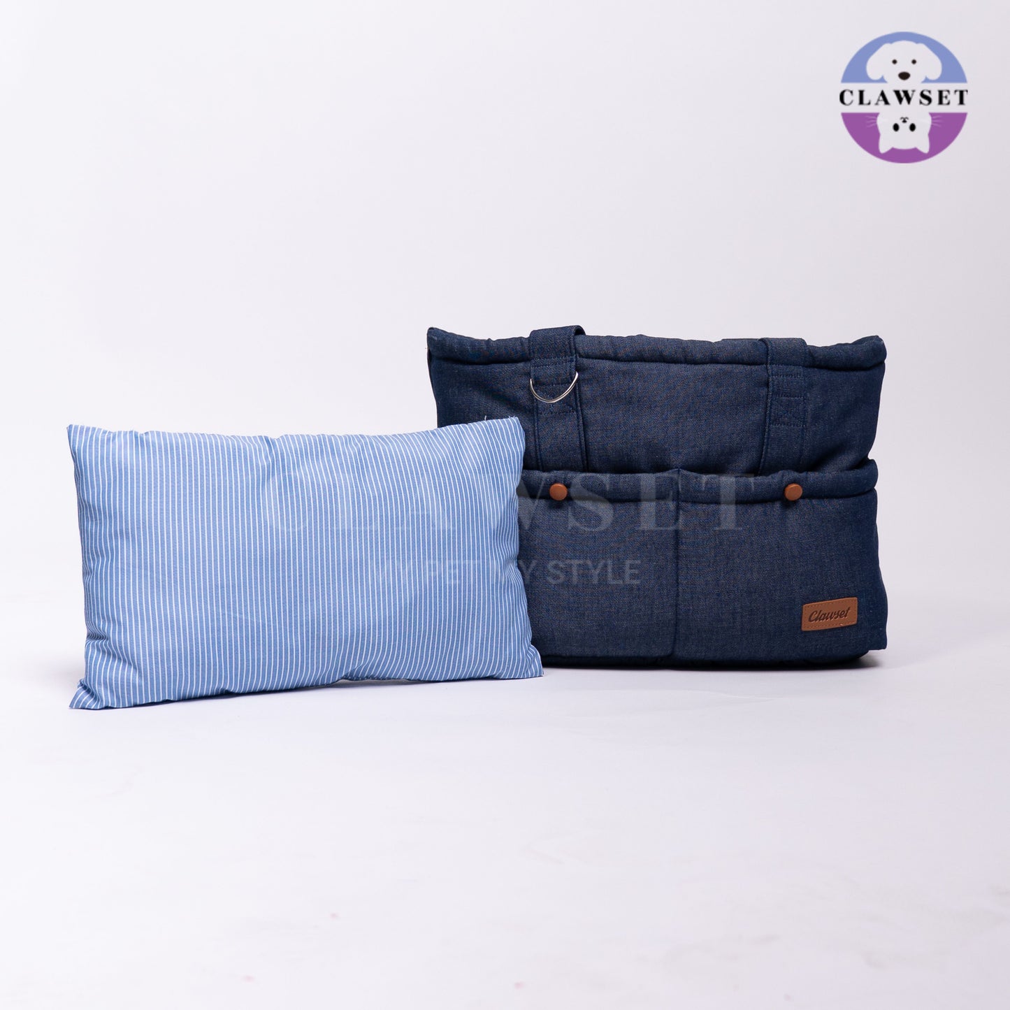 Clawset - Pet Carrier - Denim Collection