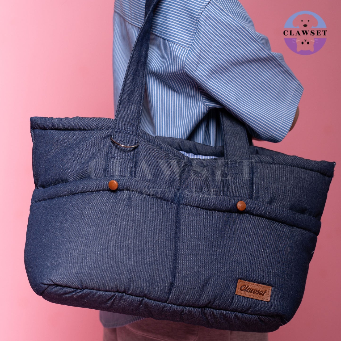 Clawset - Pet Carrier - Denim Collection