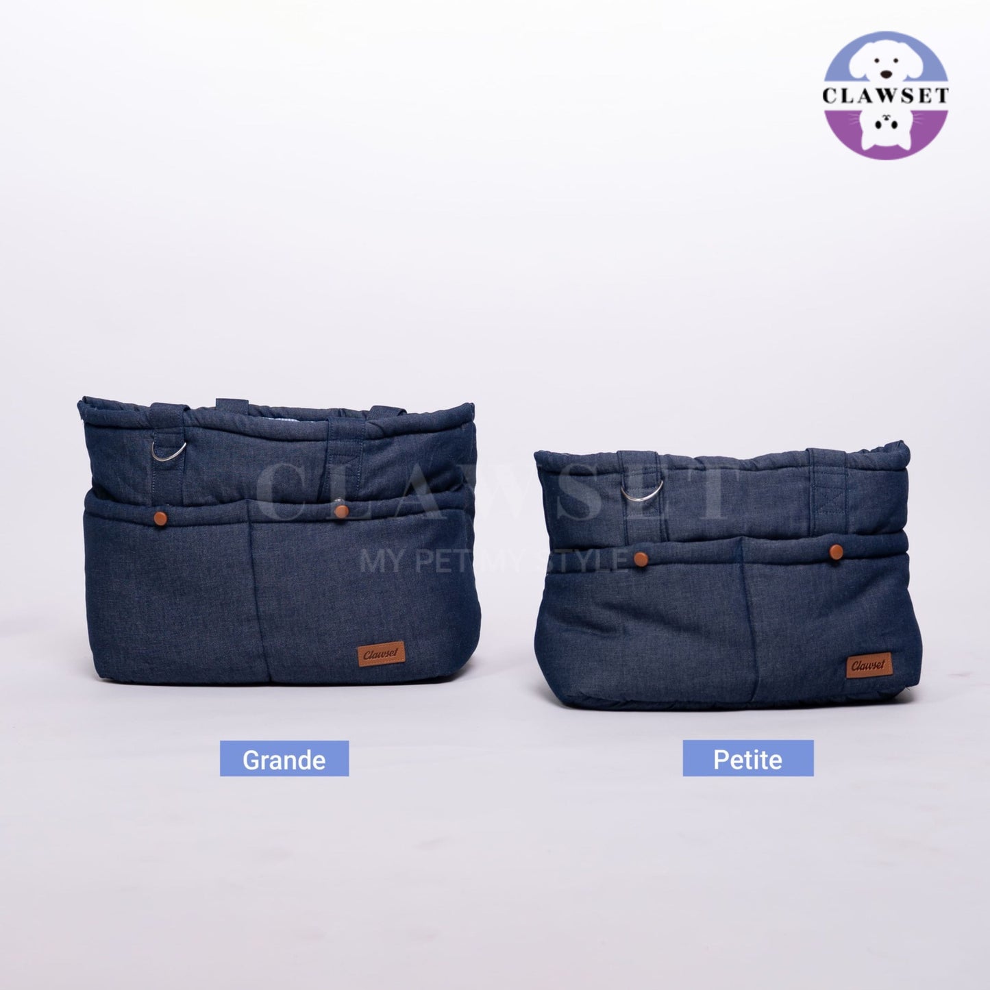Clawset - Pet Carrier - Denim Collection
