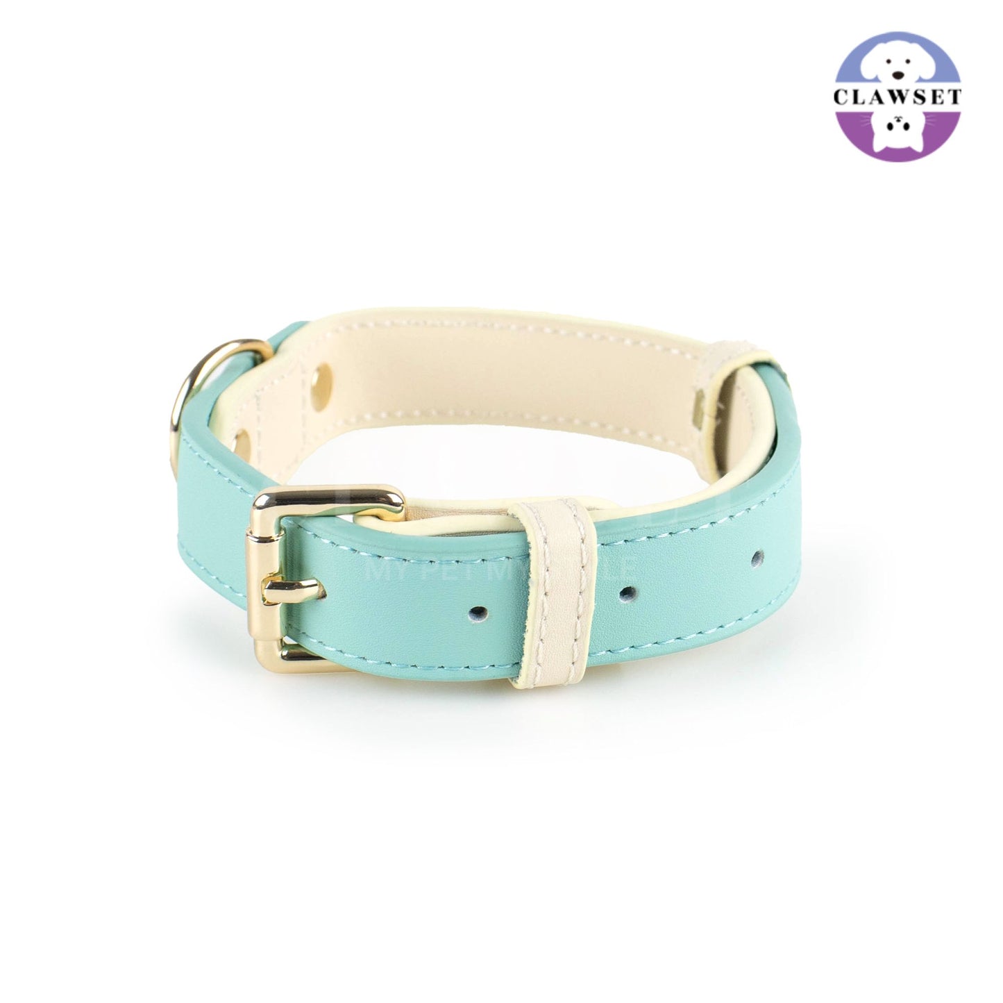 Clawset - Pet Accessories - Adjustable Collar - Mint