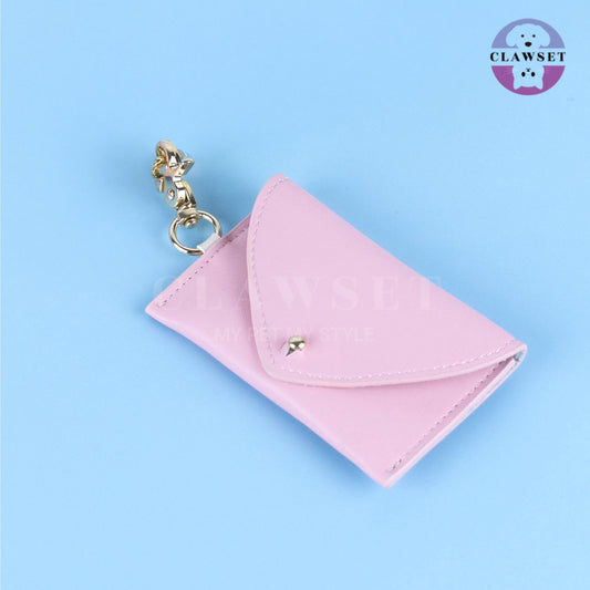 Clawset - Pet Accessories - Treat & Poop Bag Wallet - Pink - All Size