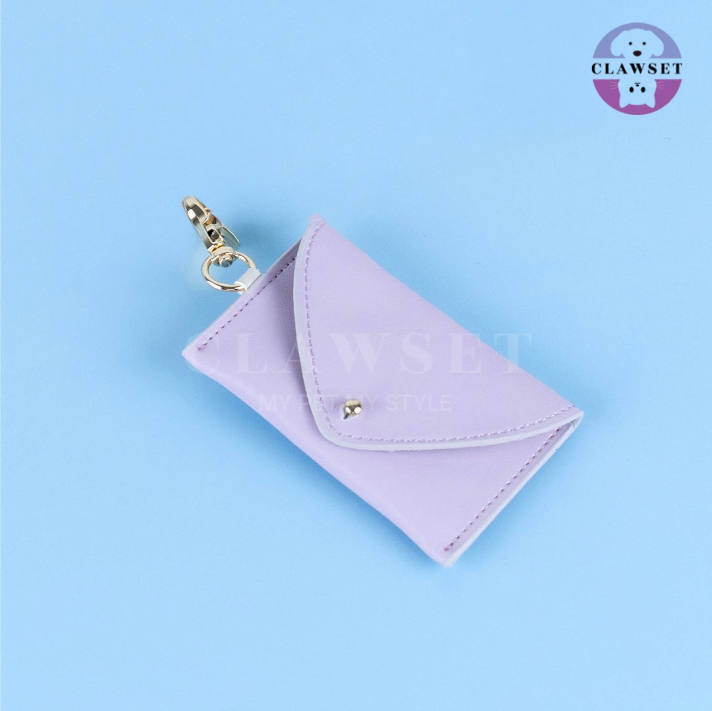 Clawset - Pet Accessories - Treat & Poop Bag Wallet - Purple - All Size